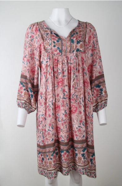 Robe Femme Mini Élégante Col en V Tissu Doux-5