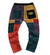 Pantalon Homme Décontracté Coton à Patchs Colorés-2