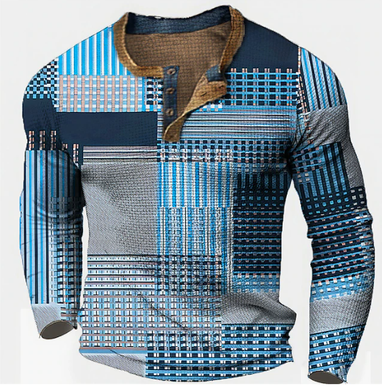 Variant image for Pull Homme Hiver Col Roulé en Maille Gaufrée 100% Coton Design Italien-9