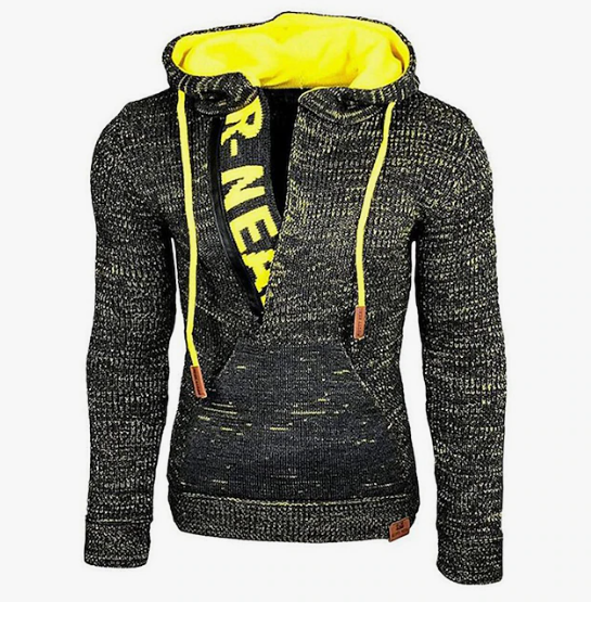 Variant image for Pull Homme Vintage en Laine Col Roulé pour Hiver-33