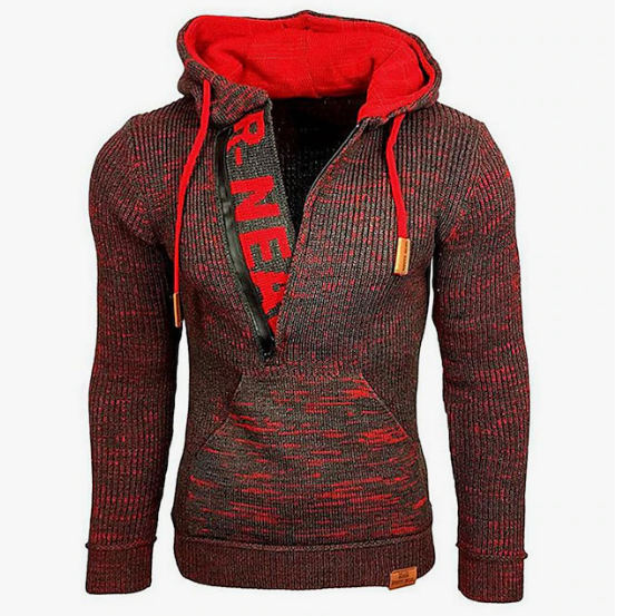 Variant image for Pull Homme Vintage en Laine Col Roulé pour Hiver-41