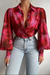 Variant image for Chemisier Femme Chic Ajustement Élégant Tissu Extensible-9