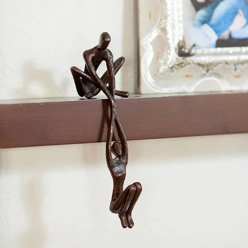 Sculpture Décorative de Amour et Force 3