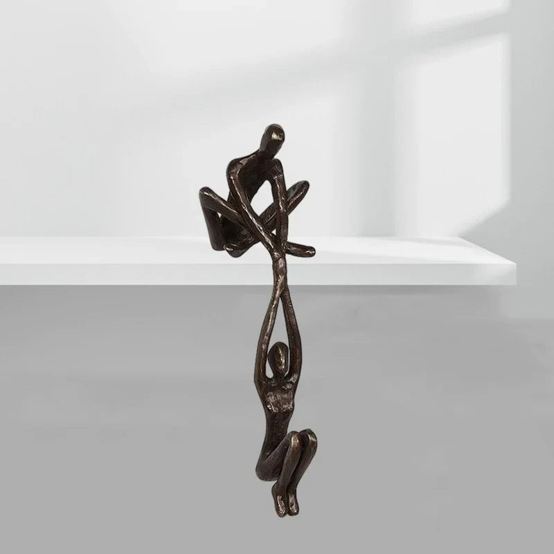 Sculpture Décorative de Amour et Force 5