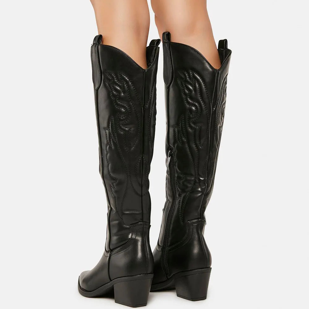 Bottes de cow-boy western pour femmes