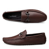 Mocassins en cuir respirant pour hommes