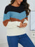 Pull Femme Rayé Décontracté en Mélange de Coton Doux 5