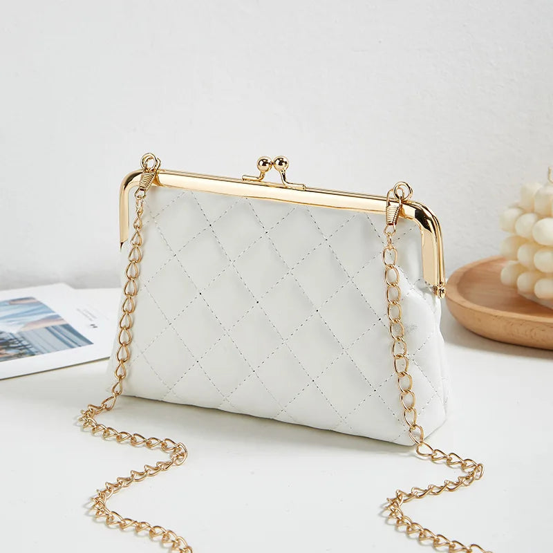 Sac à Bandoulière Femme Élégant avec Fermeture de Chaîne 3