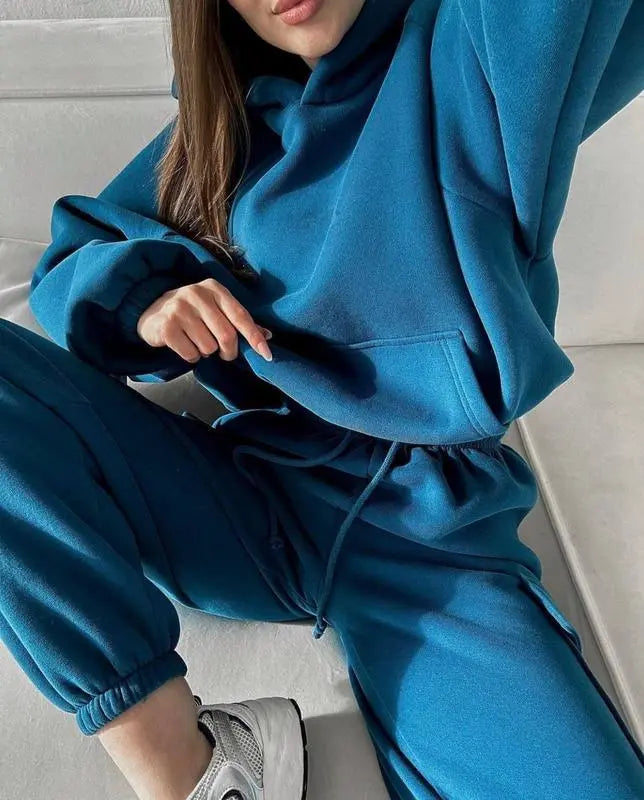 Survêtement Femme Confortable Coton Moderne Ajusté 4
