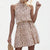 Robe Mini Licou Moderne pour Femmes 3