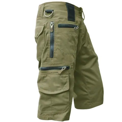 Short Cargo Homme Pratique avec Poches Fonctionnelles 1