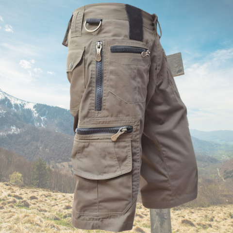 Short Cargo Homme Pratique avec Poches Fonctionnelles 2