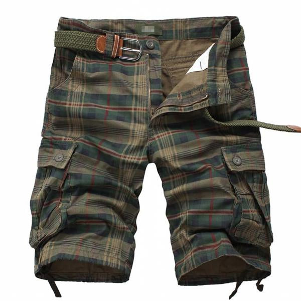 Short Cargo pour Hommes Style Vintage 0