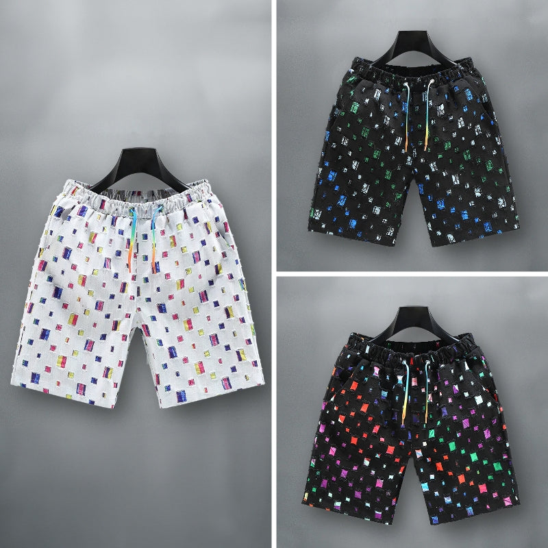 Short en Jean Coloré pour Homme Tendance 4