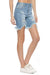 Shorts Bermuda Femme Taille Haute Dénim Clair 1