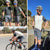 Shorts Cyclisme Homme Lycra avec Bretelles et Coussin Confortable 2