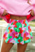 Shorts Décontractés Femme Taille Élastique Imprimé Abstrait Violet 6