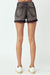 Shorts Femme Taille Haute Noir 2