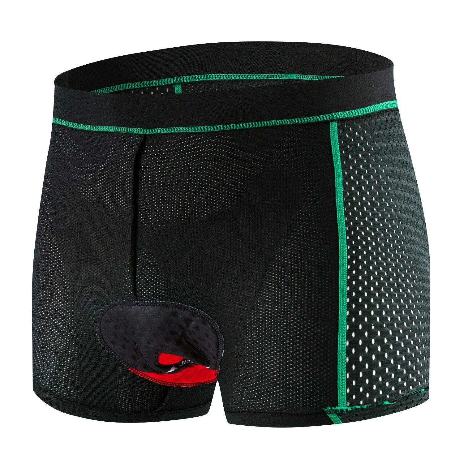 Shorts de Cyclisme Hommes Tissu Respirant avec Coussin en Gel 1