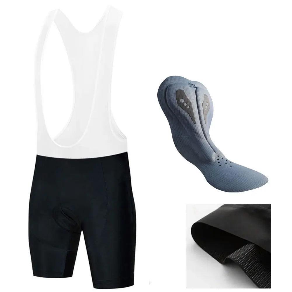 Shorts de Cyclisme pour Hommes en Lycra avec Coussin en Gel 19D 1