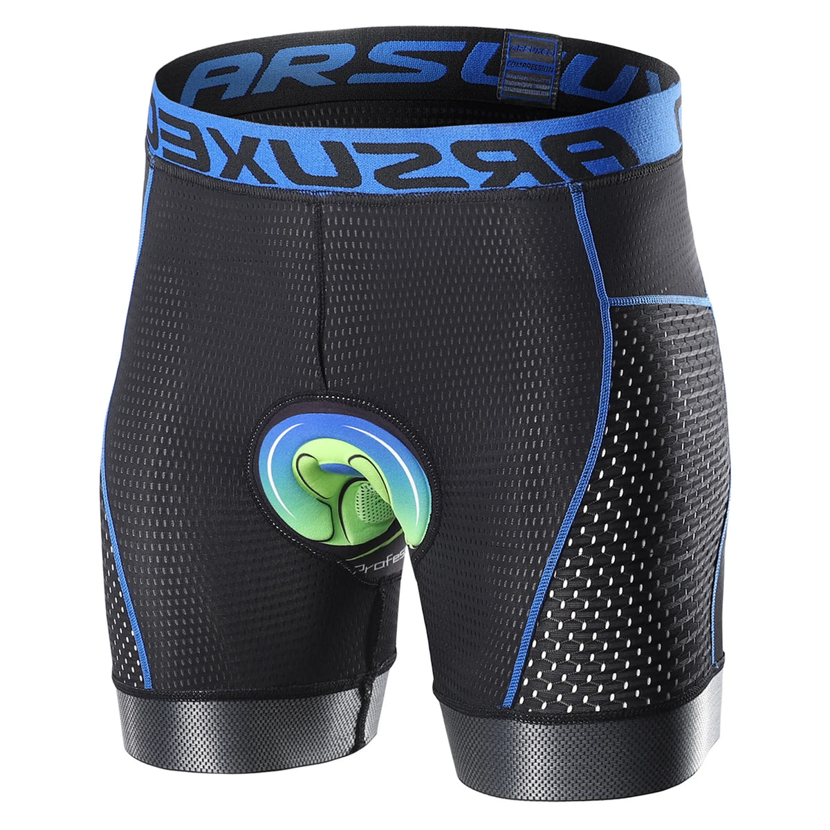 Shorts de Cyclisme pour Hommes en Nylon avec Coussin 5D 1