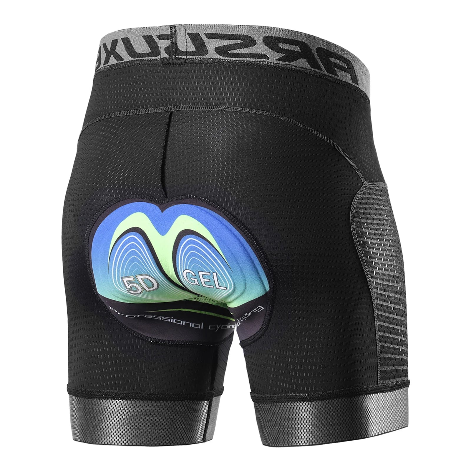 Shorts de Cyclisme pour Hommes en Nylon avec Coussin 5D 7