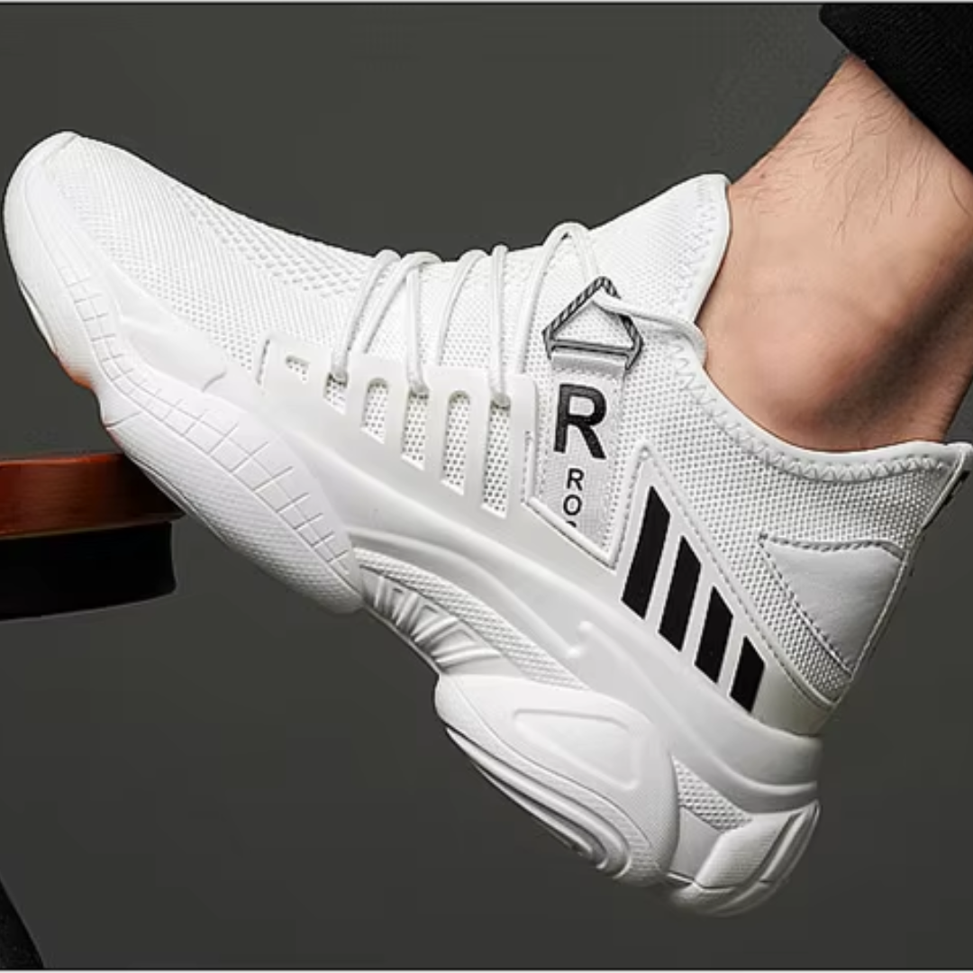 Sneakers Homme Élevées Minimalistes en Matériaux Premium 10