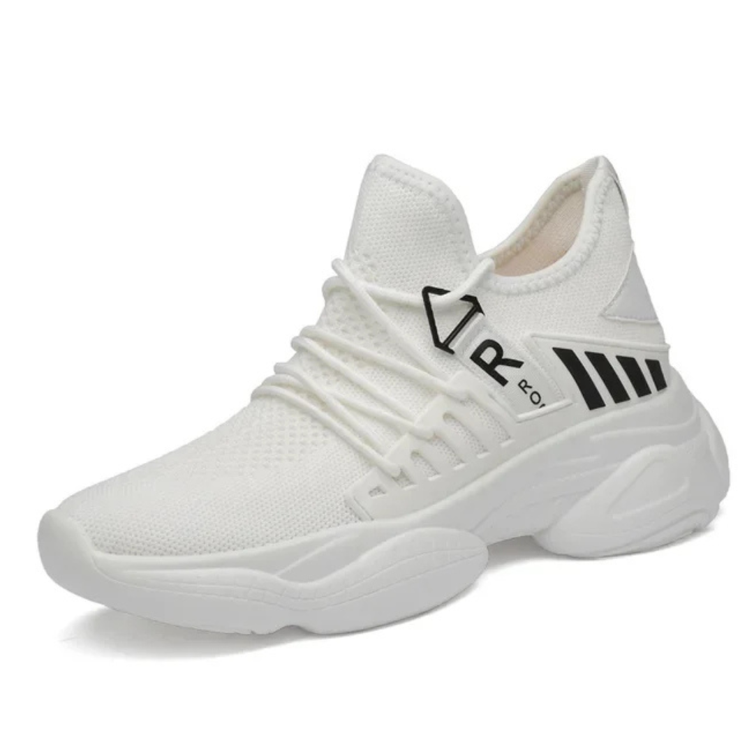 Sneakers Homme Élevées Minimalistes en Matériaux Premium 1