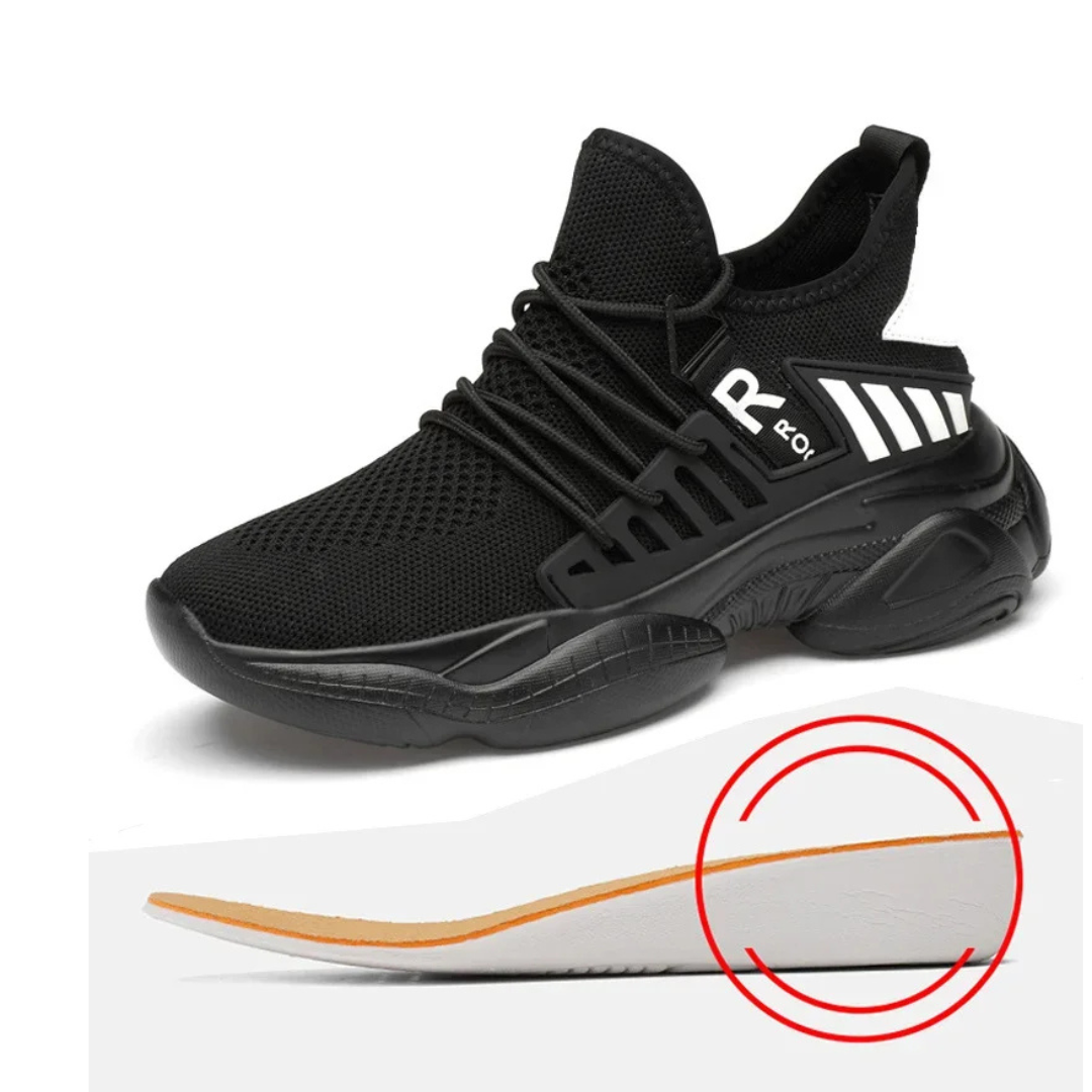 Sneakers Homme Élevées Minimalistes en Matériaux Premium 4