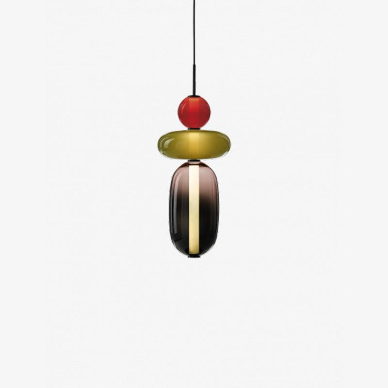 Suspension en verre moderne pour intérieur 10