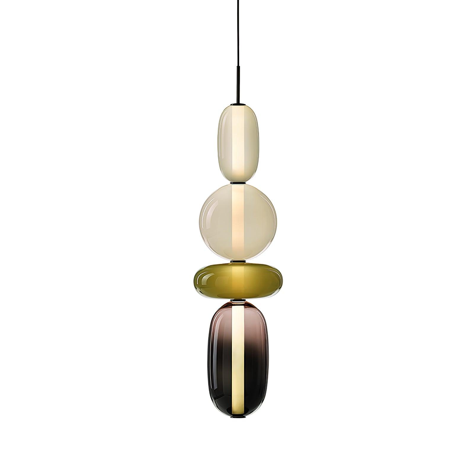 Suspension en verre moderne pour intérieur 15