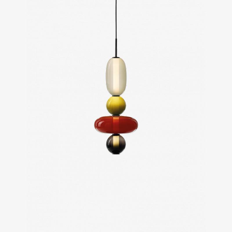 Suspension en verre moderne pour intérieur 9