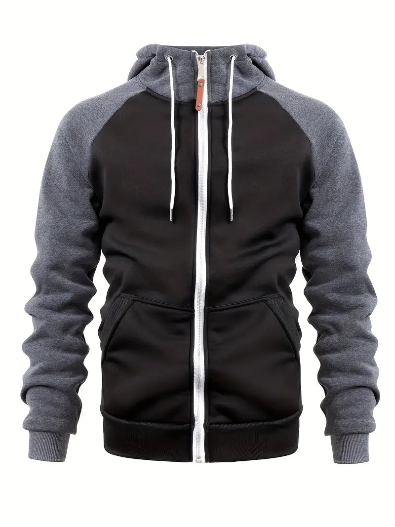 Sweat Homme Zippé Décontracté avec Coupe Contemporaine 2
