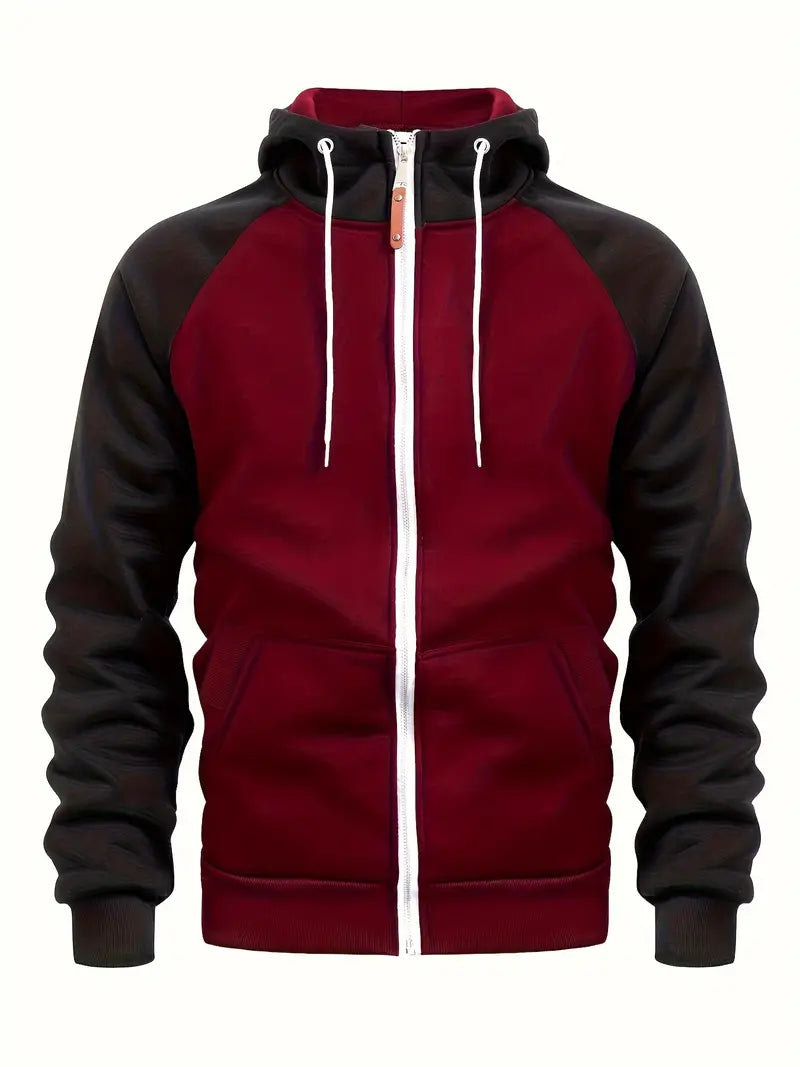 Sweat Homme Zippé Décontracté avec Coupe Contemporaine 4