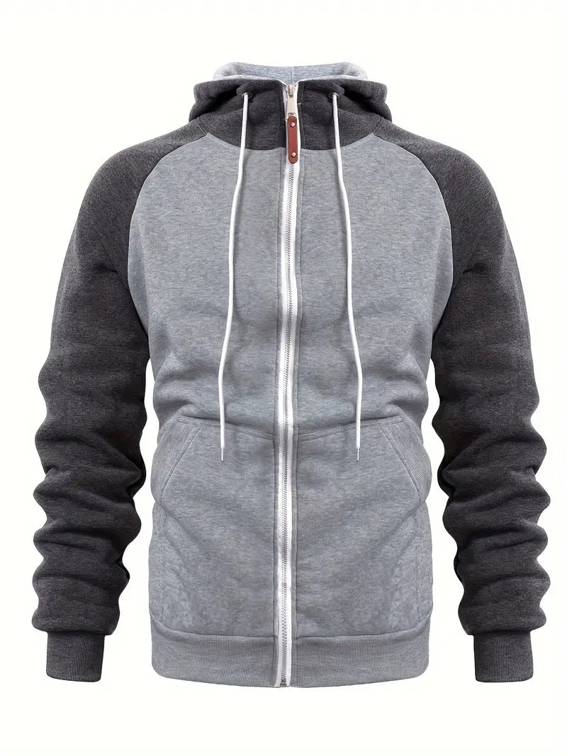 Sweat Homme Zippé Décontracté avec Coupe Contemporaine 5