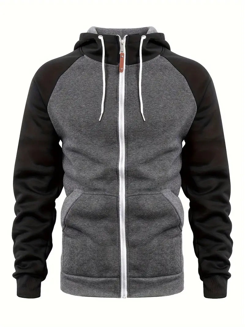 Sweat Homme Zippé Décontracté avec Coupe Contemporaine 8