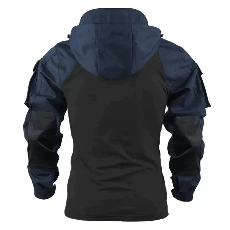 Sweat Shirt Homme Tactique Moderne en Mélange Polyester Coton 3