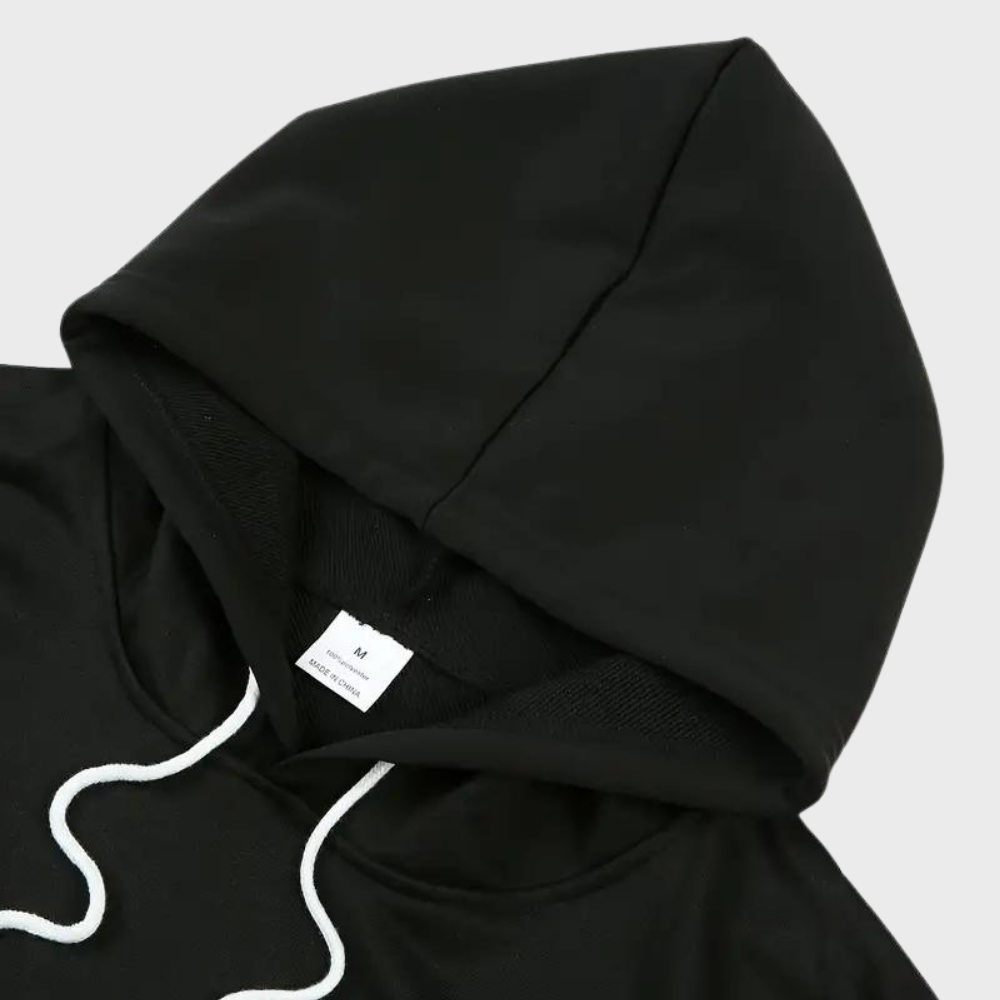 Sweat à Capuche Homme Imprimé Montagne Casual 8