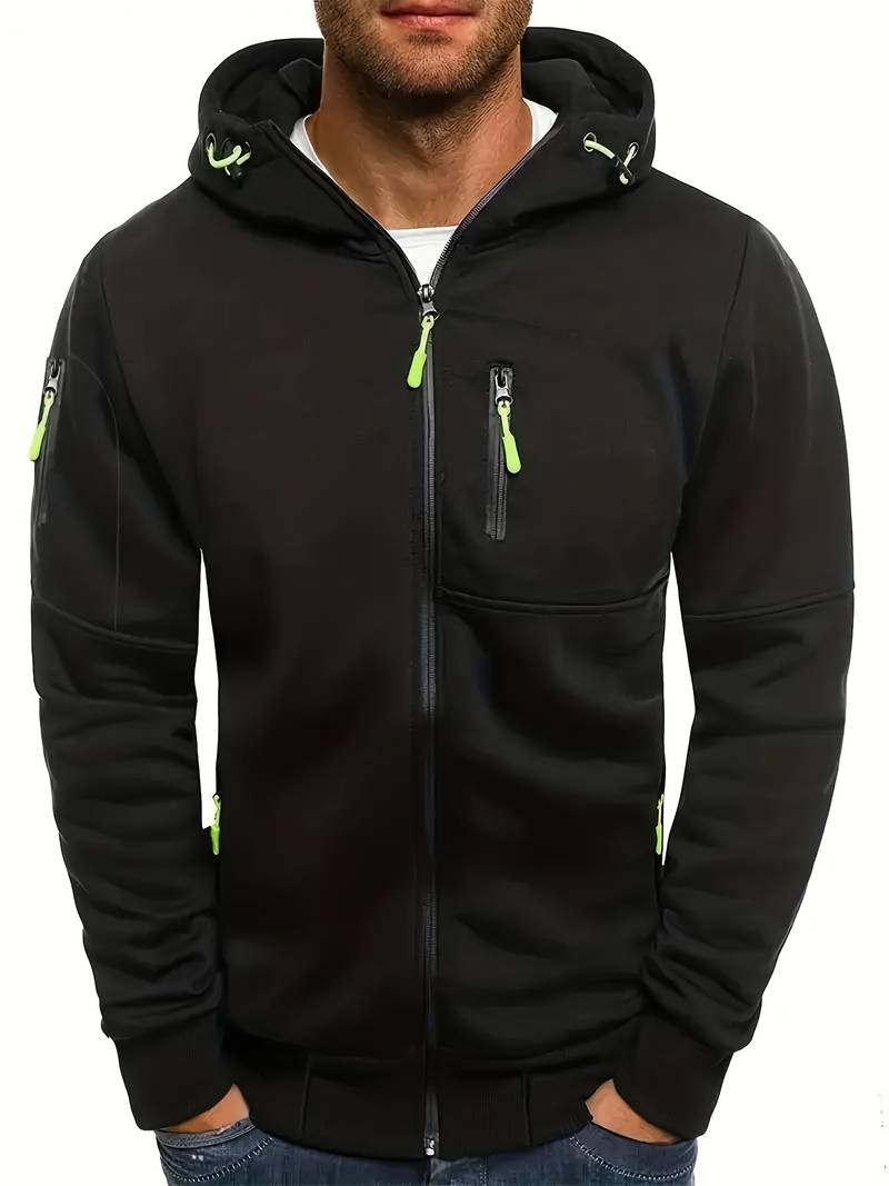Sweat à Capuche Homme Moderne Confortable pour Activités Sportives et Décontractées 0