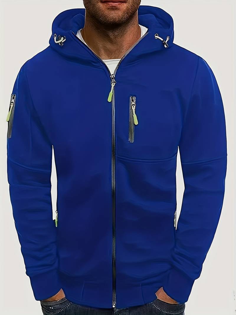 Sweat à Capuche Homme Moderne Confortable pour Activités Sportives et Décontractées 11