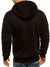 Sweat à Capuche Homme Moderne Confortable pour Activités Sportives et Décontractées 1