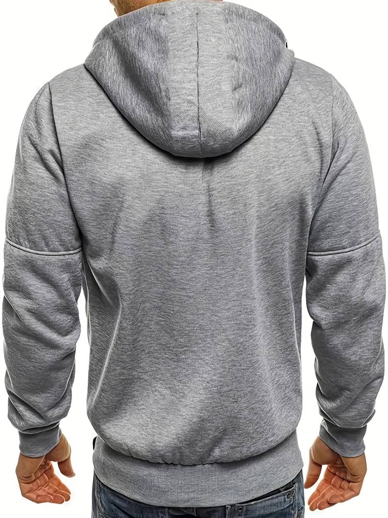 Sweat à Capuche Homme Moderne Confortable pour Activités Sportives et Décontractées 6