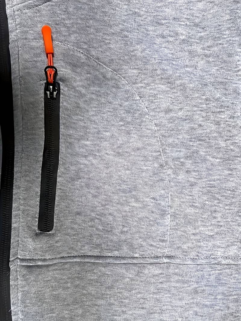 Sweat à Capuche Homme Moderne Confortable pour Activités Sportives et Décontractées 7