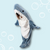 Sweat à Capuche pour Enfants Motif Requin 2