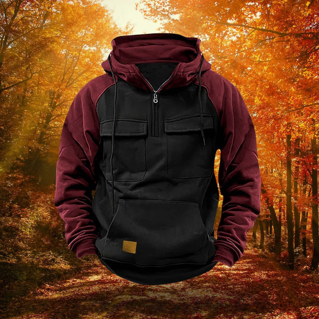 Sweat à capuche pour hommes style décontracté 1
