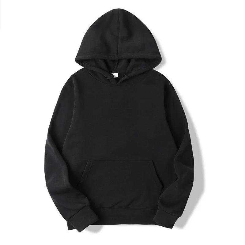 Sweat à capuche unisexe décontracté avec poche 0