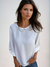 T-shirt Femme Décontracté en Tissu Texturé 2