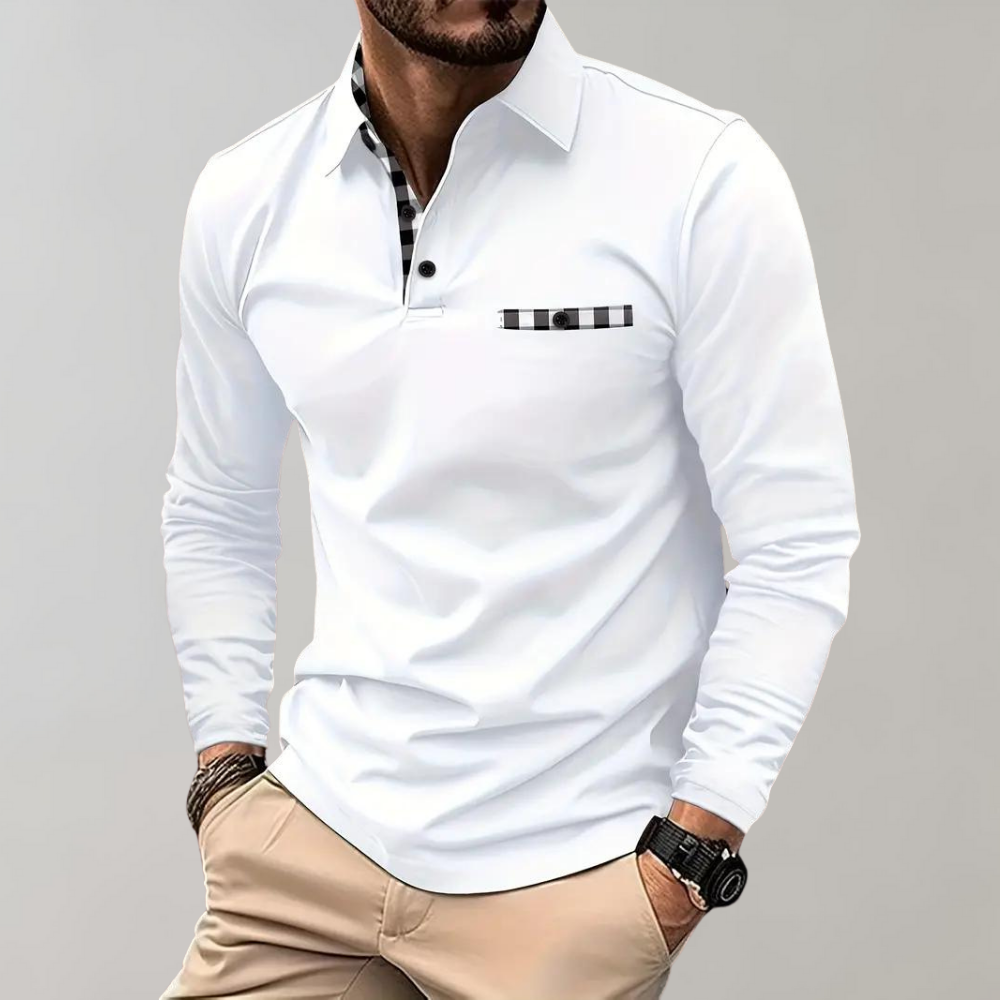 T-shirt à Manches Longues Homme Confortable 9