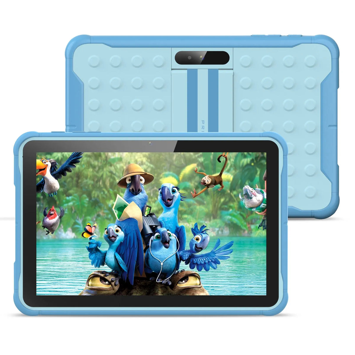 Tablette Enfant 10 Pouces Android 13 avec Processeur Quad-Core et 64 Go de Stockage 7