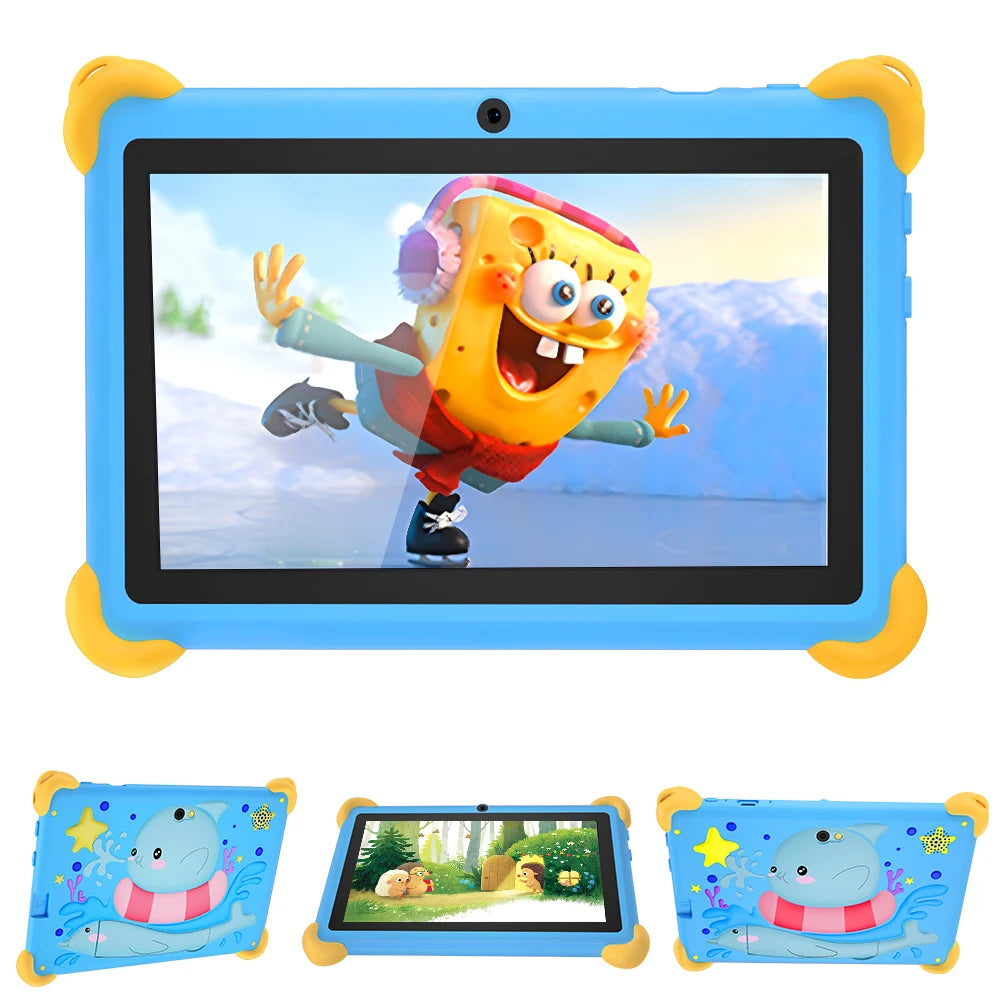 Tablette Enfant 7 Pouces Android 12 4 Go RAM 64 Go ROM 2